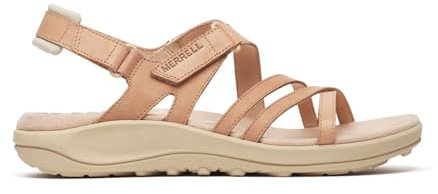 Merrell Women's Harbor Backstrap Sandal, Tan Rose, 3 UK