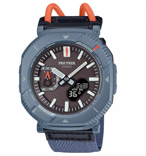 Casio Men Analogue-Digital Quartz Watch Pro Trek