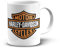 Tasse à café, lait, thé, aftermarket avec impression dédiée à la marque de moto américaine Custom Milwaukee Compatible avec Harley-Davidson