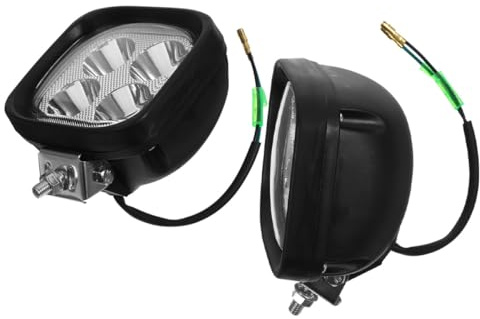 GRIRIW Lot de 2 Phares LED pour Chariot Élévateur, Feux de Remplacement Haute Puissance, Éclairage de Travail Ultra-lumineux, Compatible Modèles Multiples, Consommation Énergétique