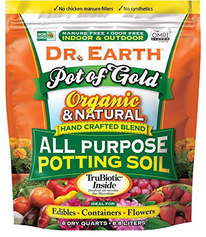 Dr. Earth Pot of Gold All Purpose Potting Soil 8 qt