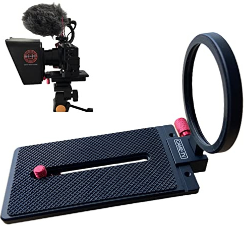 Came-TV Lens Adapter with 52mm Ring Thread for Filters and Lens for Sony ZV-1 ZV-1F RX100M7 or Canon G7X Mark III Series for Padcaster Parrot Teleprompter Desview T3 T2