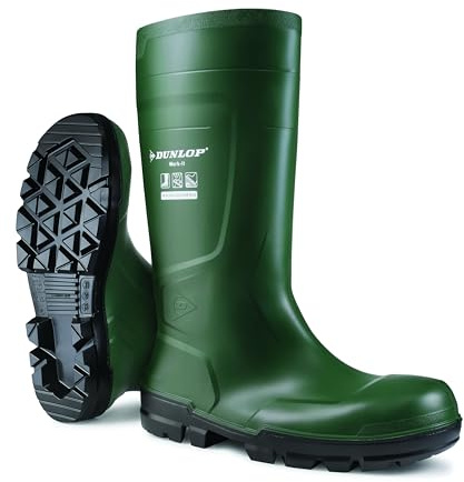 Dunlop Protective Footwear, Work-It Full, Heritage Green, Taglia 42 EU