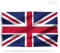 Drapeau du Royaume-Uni Premium - Union Jack 150x90cm, résistant et de haute qualité avec 2 œillets métalliques - Drapeau de la Grande Bretagne - Supportez vos couleurs !