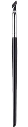 Cepillo de cejas, pequeño pincel inclinado para delineador de ojos, cepillo de pestañas, maquillaje delineador de gel líquido, control de precisión de ángulo plano para ojos de gato sexy