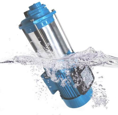 Kreiselpumpe Zentrifugalpumpe Gartenpumpe Selbstansaugend BewäSserungspumpe Langlebig Dank Edelstahlwelle Tiefbrunnenpumpen Stromsparend Und Wasserfest Edelstahlpumpe (1300W Max FöRderhöHe 98M)