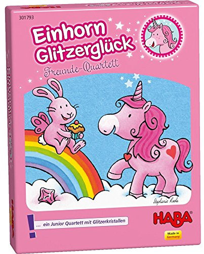 Haba 301793 - Einhorn Freunde-Quartett, Kartenspiel