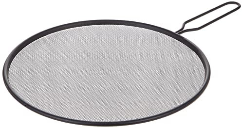 Kitchen Craft - Couvercle Anti-Projection avec Manche en Métal, Anti-Adhérent, 29 cm - Noir