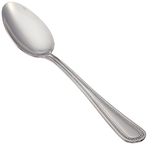 Winco 0005-01 Dots Mirror Finish S/S Teaspoon - Dozen