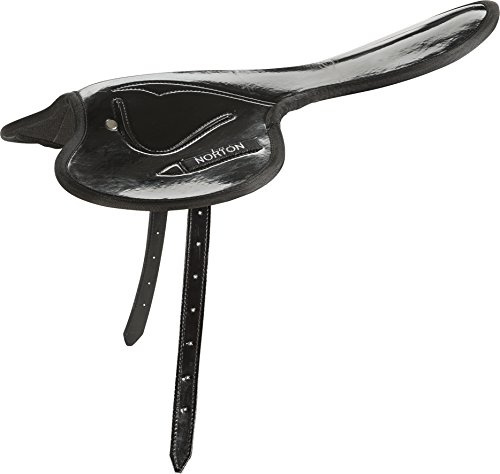 Norton 117700 Rexine Sillín de Carreras, Unisex Adulto, Negro, 30,48 cm (12 Pulgadas)