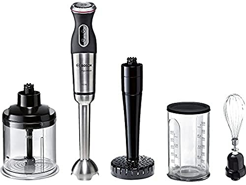 Bosch MSM87165 Küchenmaschine Edelstahl 6.3 x 6.3 x 40.2 cm, schwarz