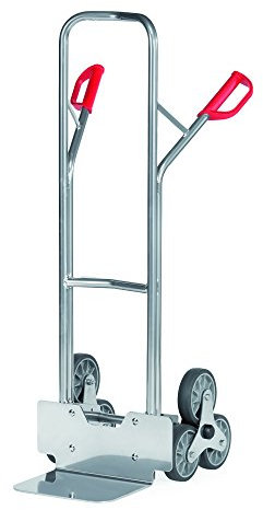 Fetra Transportgeräte mcle325 Für Trittleiter mit Rad Schubkarre Kautschuk, 590 mm breite x 1300 mm Höhe, 250 mm x 320 mm Durchmesser