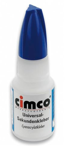 CIMCO Sekundenkleber 20g Cyanacrylat 151200