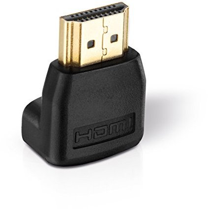 HDSupply Adaptateur DVI mâle vers HDMI femelle - Plaqué or - Full HD - 1080p - Noir
