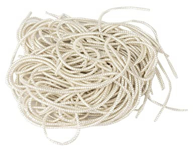 Bouillondraht (Zickzackdraht) 3mm 100g silber