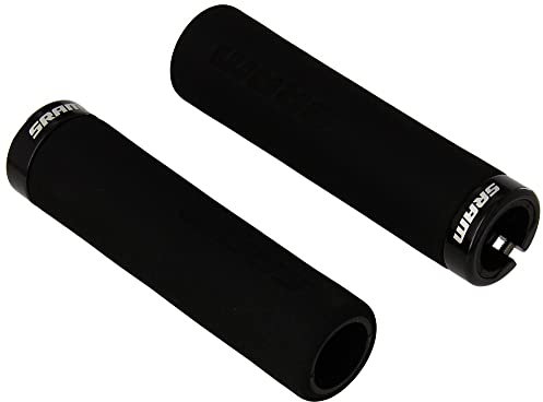 Sram MTB Unisex – Erwachsene Griff Schaumstoff Lockring Softgriff, schwarz, 129mm