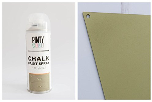 Pintura a la tiza en aerosol, con base al agua, varios colores, 400 ml , VINTAGE OLIVE, 400 ml