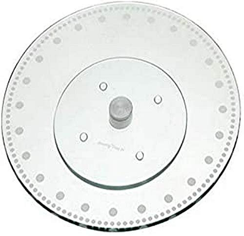 KitchenCraft Sweetly Does It Alzata Girevole per Torte in Vetro, Confezione Regalo, 30 cm