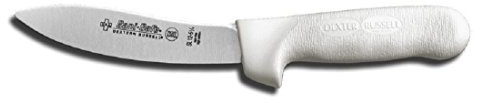 Dexter-Russell SANI-SAFE - SL12 - 5-1/4 Sheep Skinning Knife with White Poly Handle
