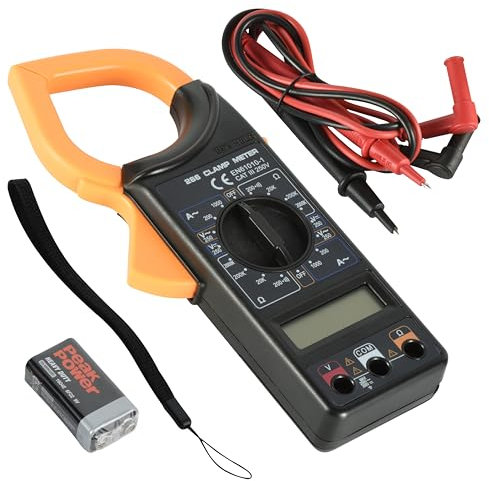 Electraline 59003 Multimetro Analogico Mini Multimetro Tester Misuratore Manuale Manual Range Test DMM DC Corrente DC AC Voltaggio Resistenza