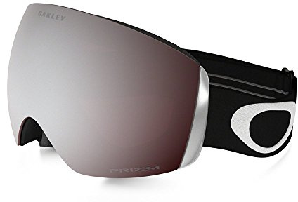 Oakley OO7050-01 Flight Deck Ski Goggles, Matte Black/Prizm Black Irid