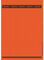 Leitz PC-beschriftbare Rückenschilder selbstklebend für Standard- und Hartpappe-Ordner, 125 Stück, Langes und schmales Format, 39 x 285 mm, Papier, rot, 16880025