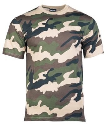 Mil-Tec Mixte T-shirt T Shirt camouflage CCE Taille L, Camo Ce, L EU