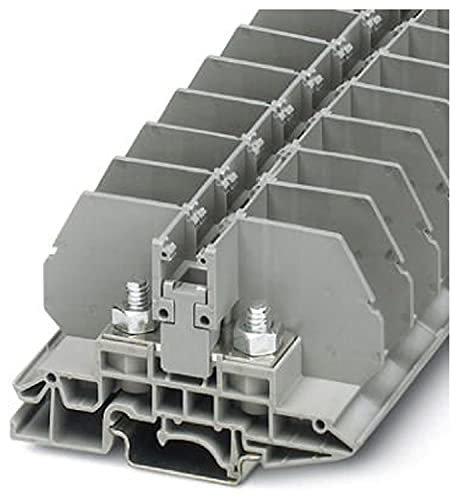Phoenix Contact RBO 6 Verbindungsklemme Einfach Grau, 35mm², 800 V, Schraubanschluss, Packung a 40 Stück