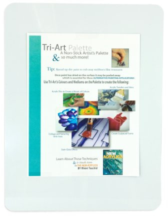 Tri-Art Paint Palette, 12 by 16-Inch