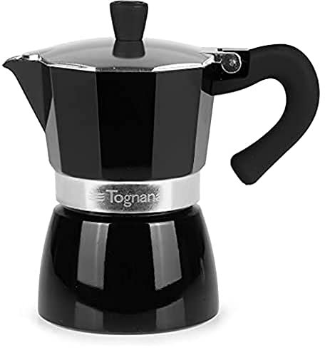Tognana Coffee Star Black Caffettiera Moka 3 tazze