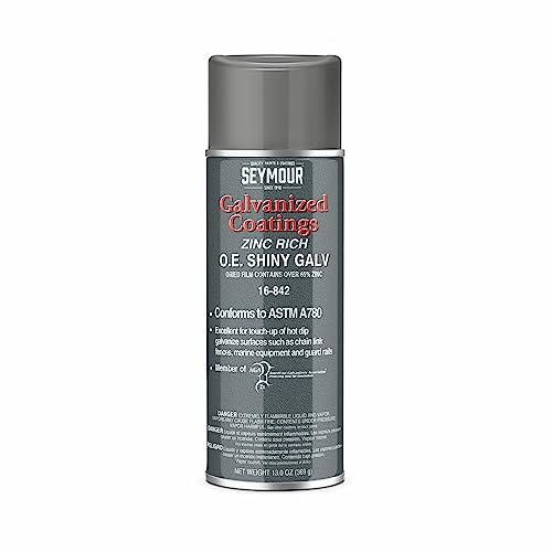 Seymour 16-842 Galvanized Coatings Spray Paint, OE Shiny, 13 Ounce (Pack of 1)