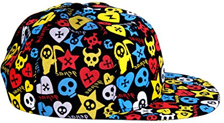 Berretto Da Baseball Unisex Hip Hop Danza Ragazzo Sport Visiera Piatta Cappello Visiera Regolabile