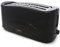 KitchenPerfected 4 Slice Long Slot Toaster - Black - E2112BK