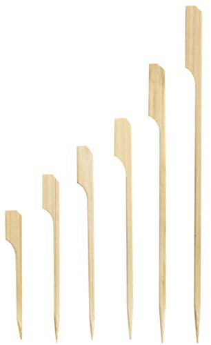 PacknWood Bamboo Paddle Pick Skewer, 5.9 Length (Case of 2000)