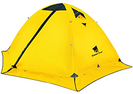 GEERTOP 2 Person Backpacking Tent, Lightweight Waterproof 4-Season Tent