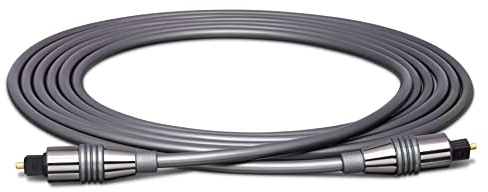Hosa OPM-303 Pro Fiber Optic Cable, Toslink to Same, 3 Feet