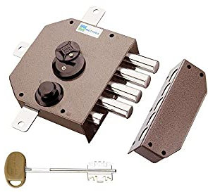 Serrature a doppia mappa Mottura Art. 550 D Mano sinistra - Entrata 60 mm. - 5 Punti chiusura