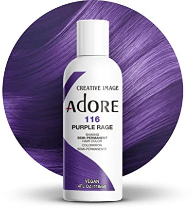 Adore Brillante tinta per capelli semi permanente, 116 Purple Rage