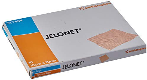 Jelonet Paraffin Gauze Dressing by Jelonet, 10cm x 10cm - Pack of 10