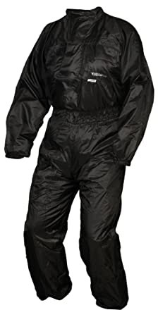 Modeka Black Rain Regenkombi 1 Teiler, schwarz, L