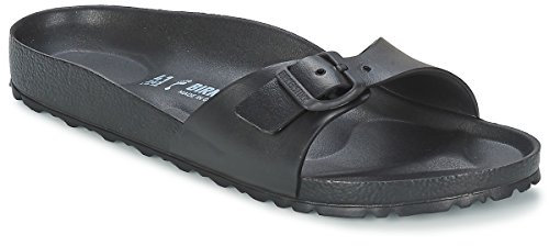 BIRKENSTOCK Madrid EVA, Damen Pantoletten, 37 EU, Schwarz Black