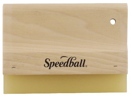 Speedball Urethane Squeegee, 8-Inch for Silk Screen Printing Graphics on Paper, Cardboard, and Wood