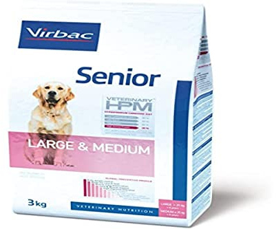 Virbac Veterinary HPM Vet Dog Senior M/L Nourriture pour Chien 3 kg