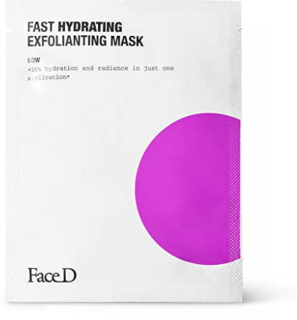 Face D - Maschera Viso Esfoliante mix 3 Acidi, monodose