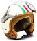 SOXON® SP-325 „Imola“ · Jet-Helm · Motorrad-Helm Roller-Helm Scooter-Helm Moped Mofa-Helm Chopper Retro Vespa Vintage Pilot Biker Helmet Brille · ECE 22.05 Visier Schnellverschluss Tasche S (55-56cm)