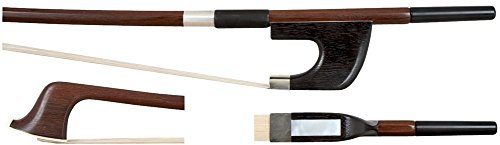 GEWA Bassbogen, Kontrabassbogen Massaranduba Student 3/4, deutsches Modell, ausgesuchte Qualität, kantige Stange, gestempelt Atelier Jaeger