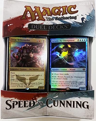Wizards of the Coast MTG-DDM-EN - Magic the Gathering - Speed vs Cunning Dual Deck, Englisch, Kartenspiel