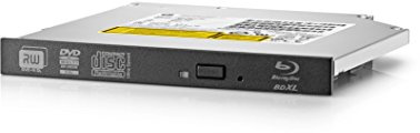 HP 9.5mm Slim BDXL Blu-Ray Writer Drive - DVD+RW vírgenes