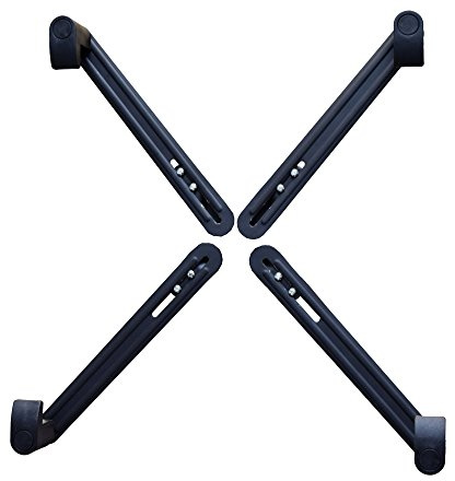 HFTEK® Non-VESA Mount Adapter-Set für Monitore ohne VESA-Löcher (HF77B)