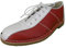 Ikon Men`s Marriot Bowling Shoe (8, red/White/Blue)